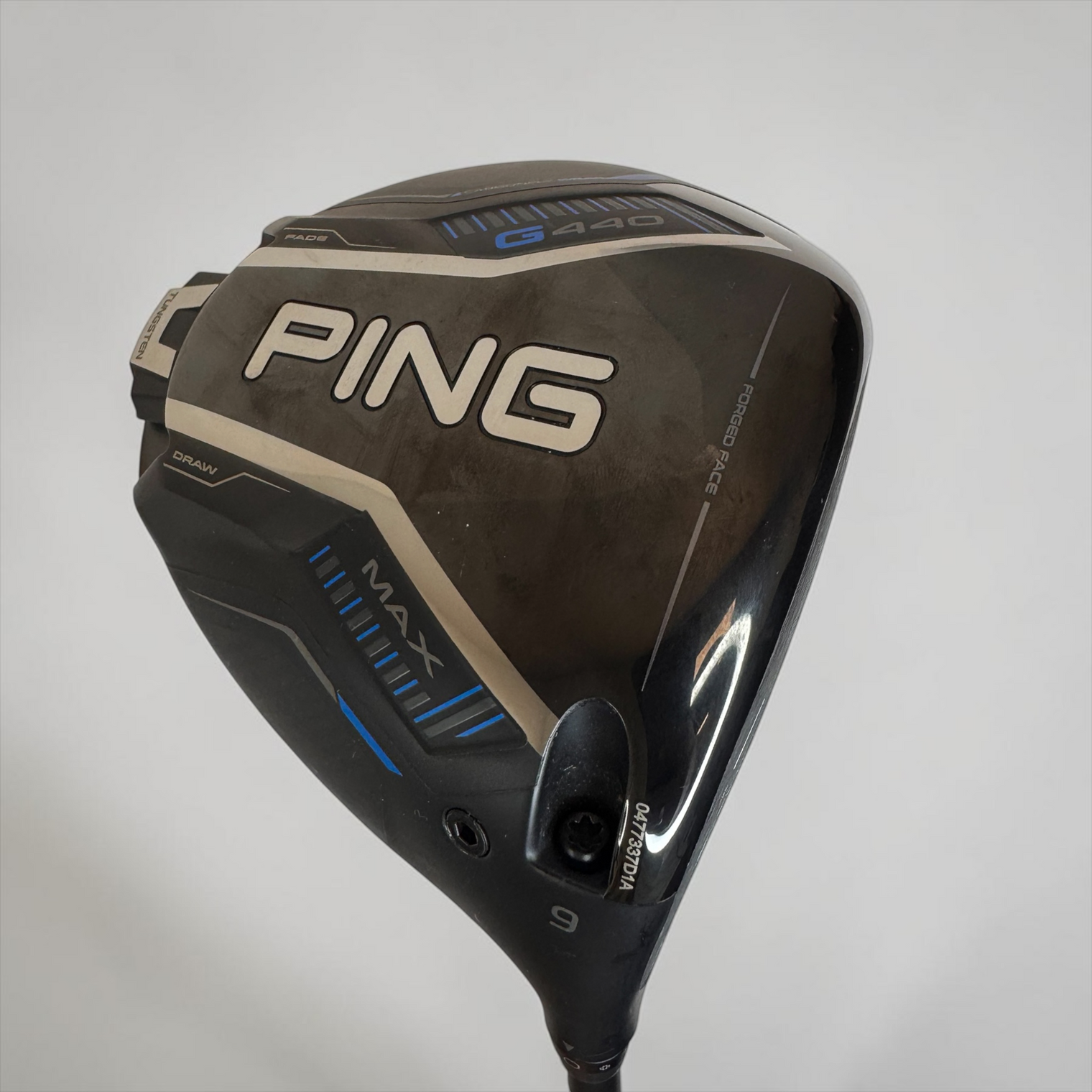 New PING G440 Max 9.0 degree with Alta CB 50 S