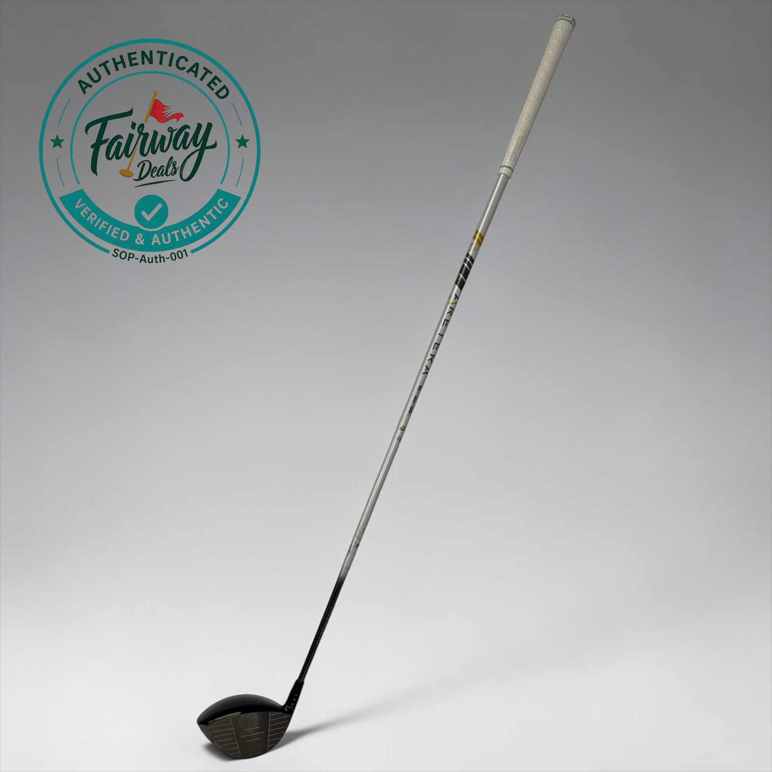Pre-Owned Callaway Elyte Triple Diamond Driver with Aretera Alpha One Gray 65-4 65g
