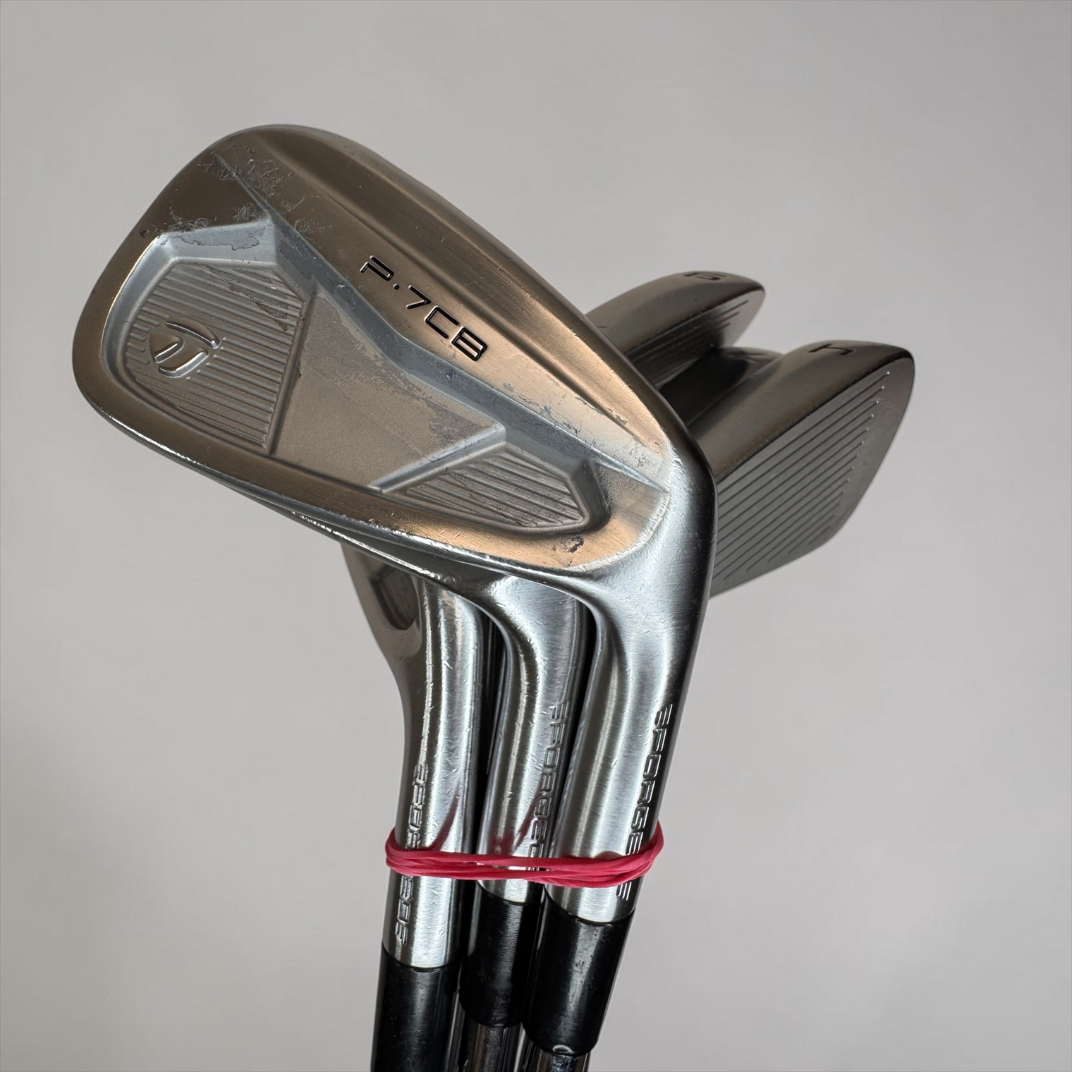 Pre-Owned TaylorMade P7CB Iron Set 4i-9i with Dynamic Gold X100 Tour Issue Shafts