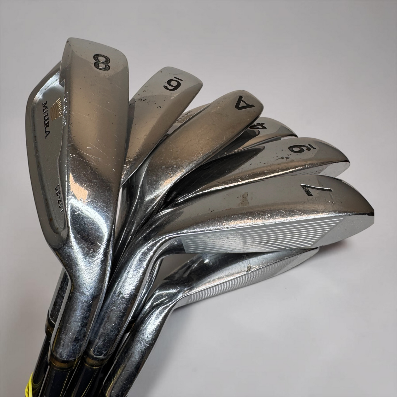 Pre-Owned Miura CB-201 Forged Iron Set 4-9 + GW Regular Flex