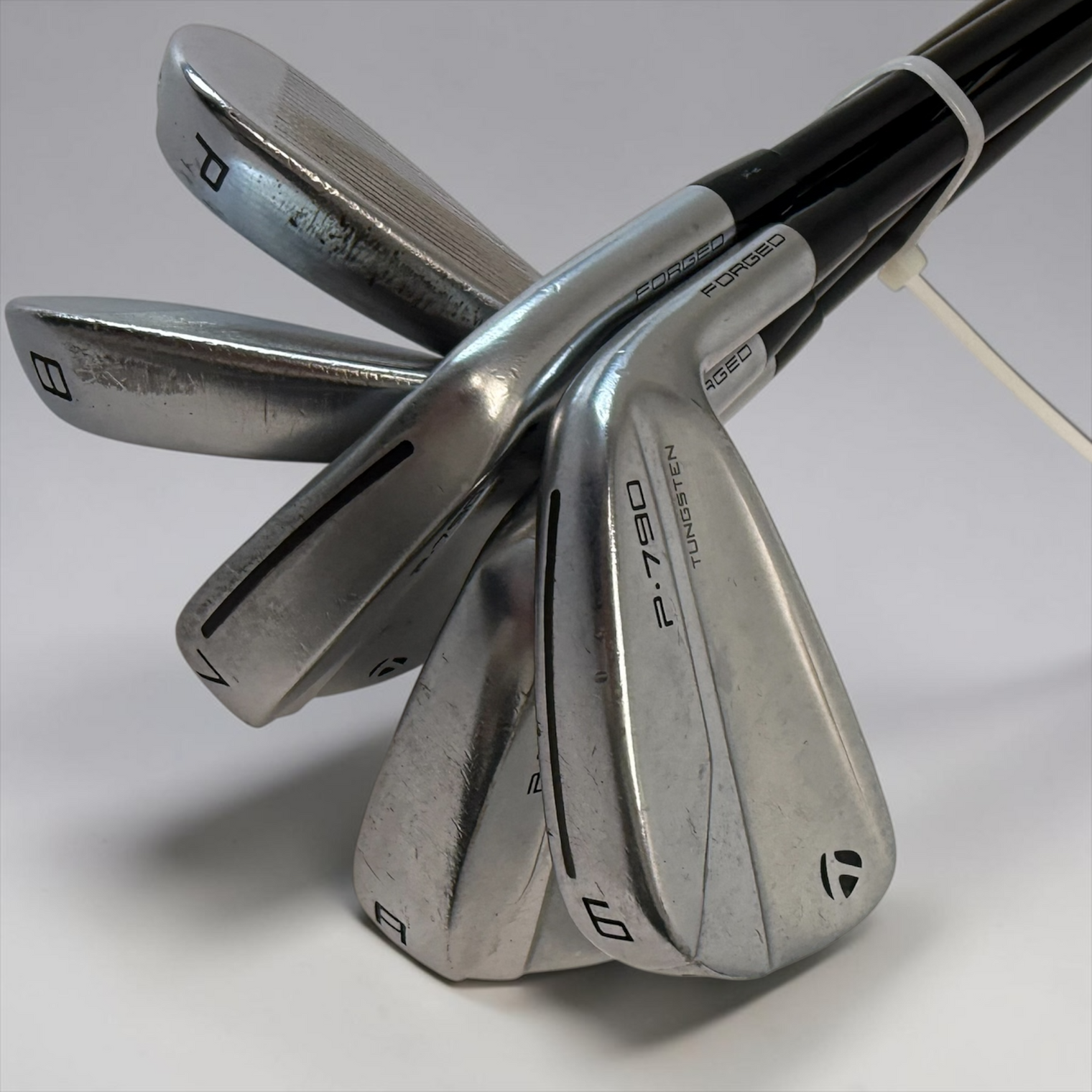 Pre-Owned TaylorMade 2021 P790 Irons 6-GW with Aldila Nv Senior Flex Shafts