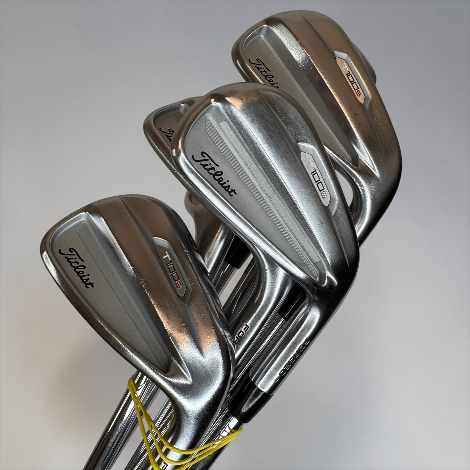 Pre Owned 2021 Titleist T100S Irons 5-P + 48* Project X Precision Rifle 6.0 Stiff Flex