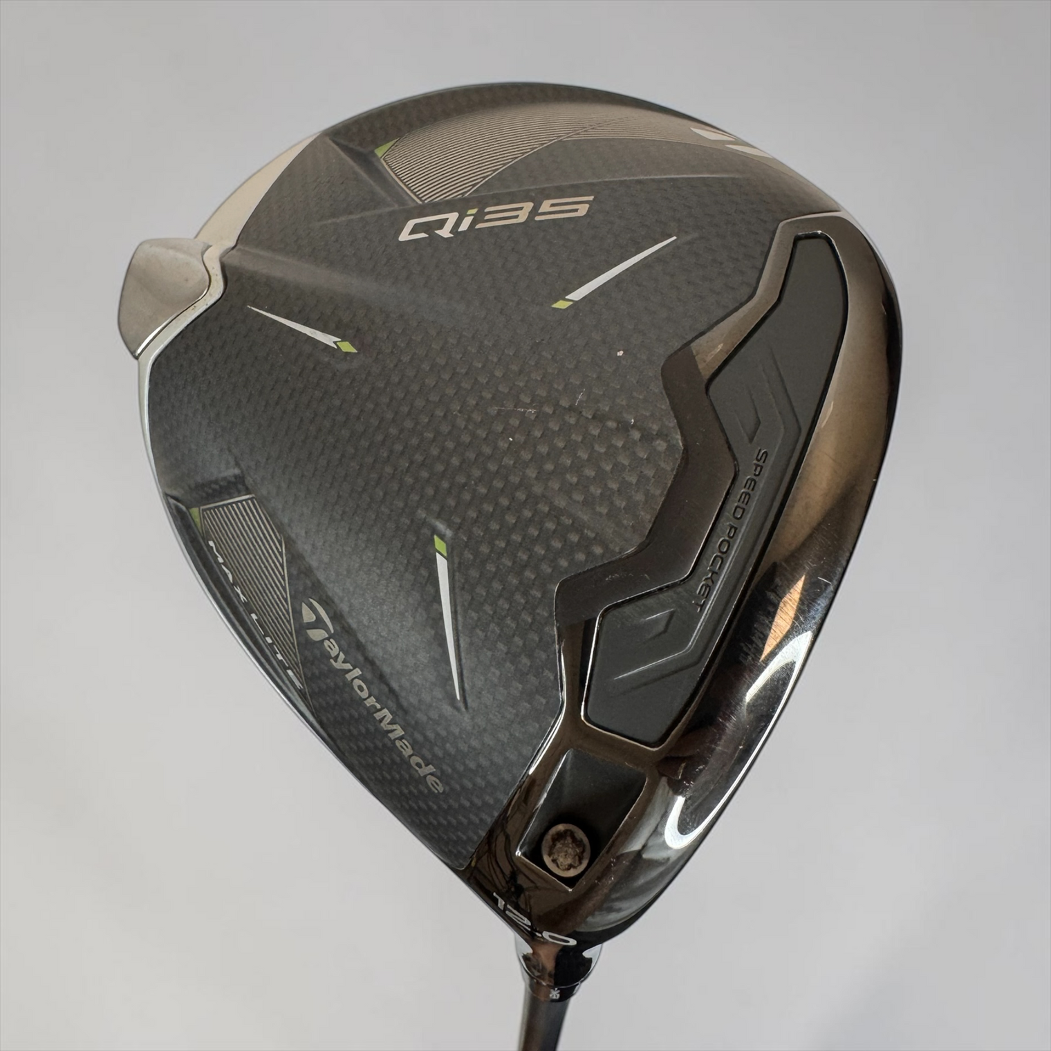 Pre-Owned TaylorMade Qi35 MAX Lite Driver 12 Degree with Air Speeder 50g Senior Flex