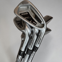 Pre-Owned Ping i20 White Dot Iron Set 4-PW with CFS Regular Shafts