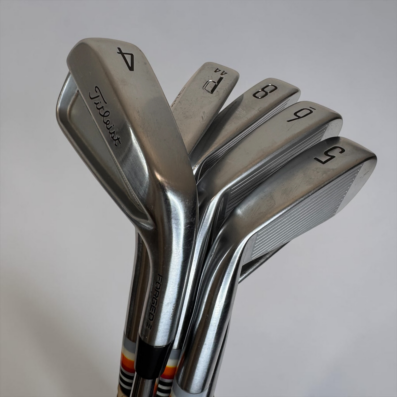Pre-Owned Titleist T150 Custom Iron Set 4i-P KBS TGI 80 (Pured Shafts)